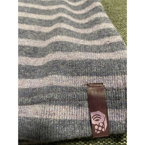 MOUNTAIN HARDWEAR Wool Blend Fleece-Lined Turtleneck Sweater Women's Medium - Picture 6 of 8
